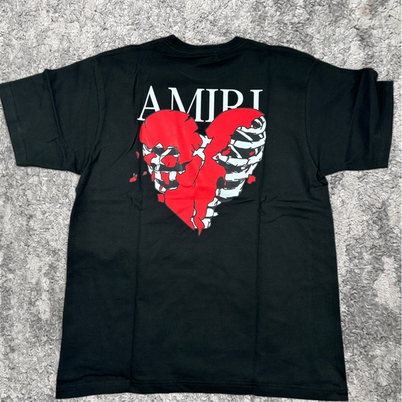 Amiri Lovers Broken Heart Tee Mens Size Large - Picture 3 of 3